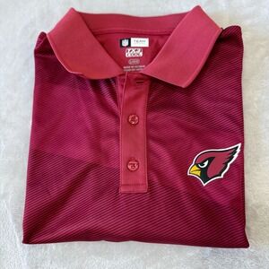 Arizona Cardinals NFL Team Apparel TX3 Cool Polo Shirt Men's‎ Size Large